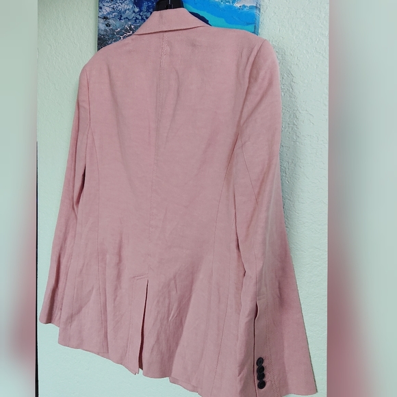 Derek Lam 10 Crosby Oversized  Blazer Blush - Picture 8 of 8